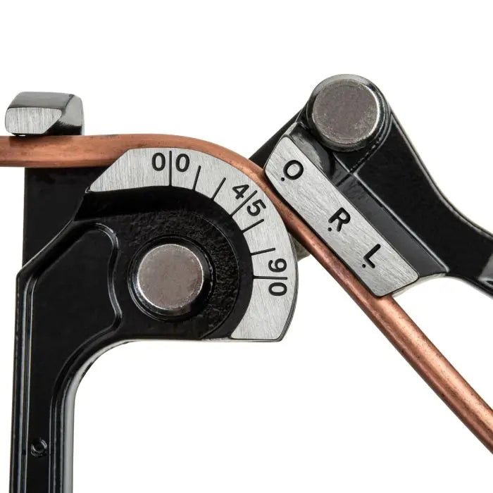 3 in 1 Lever Tube Bender Set - Heavy Duty Metal Pipe Bending Tool for DIY Plumbing, Automotive & HVAC - Case of 3 (Perfect for Home Repairs, Car Modifications & Industrial Projects)