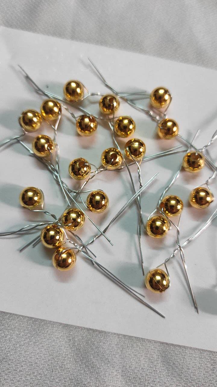 23 Pack Pearl Hair Pins & Adjustable Hair Clips - Golden Wedding Hairstyle Accessories for Women & Girls - Perfect for Bridal, Prom, and Formal Events
