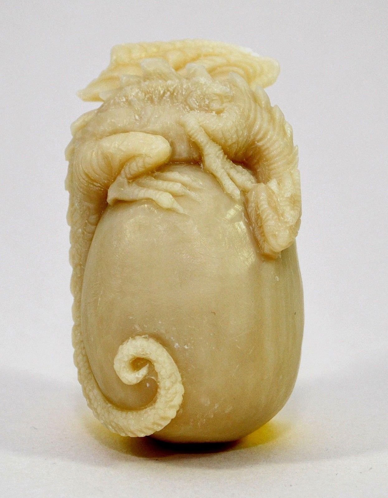 Dragon Silicone Mold for Soap, Resin, Wax, Plaster & Clay - Perfect for DIY Crafts, Candle Making, and Egg Decorations