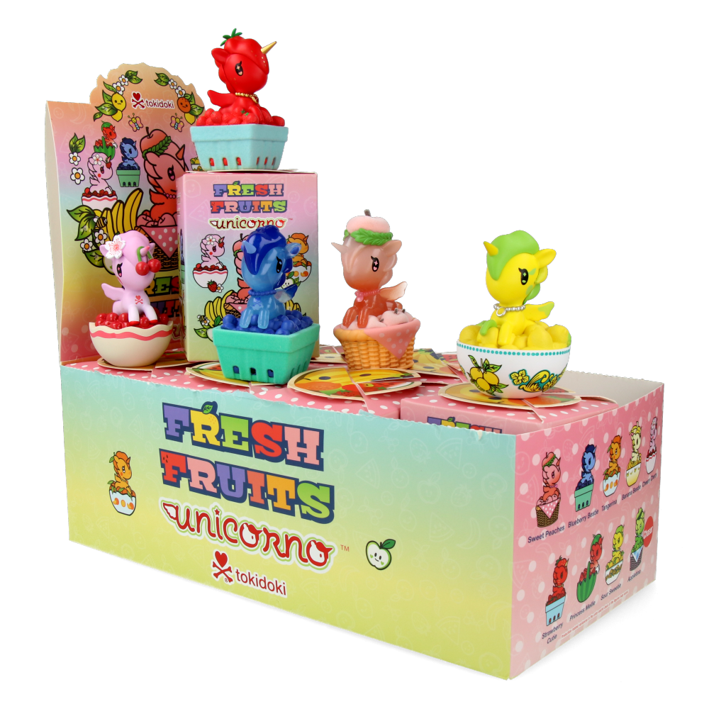 Fresh Fruit Unicorn Display Stand (8pcs) - Perfect for Party Decor, Candy Buffets & Dessert Tables