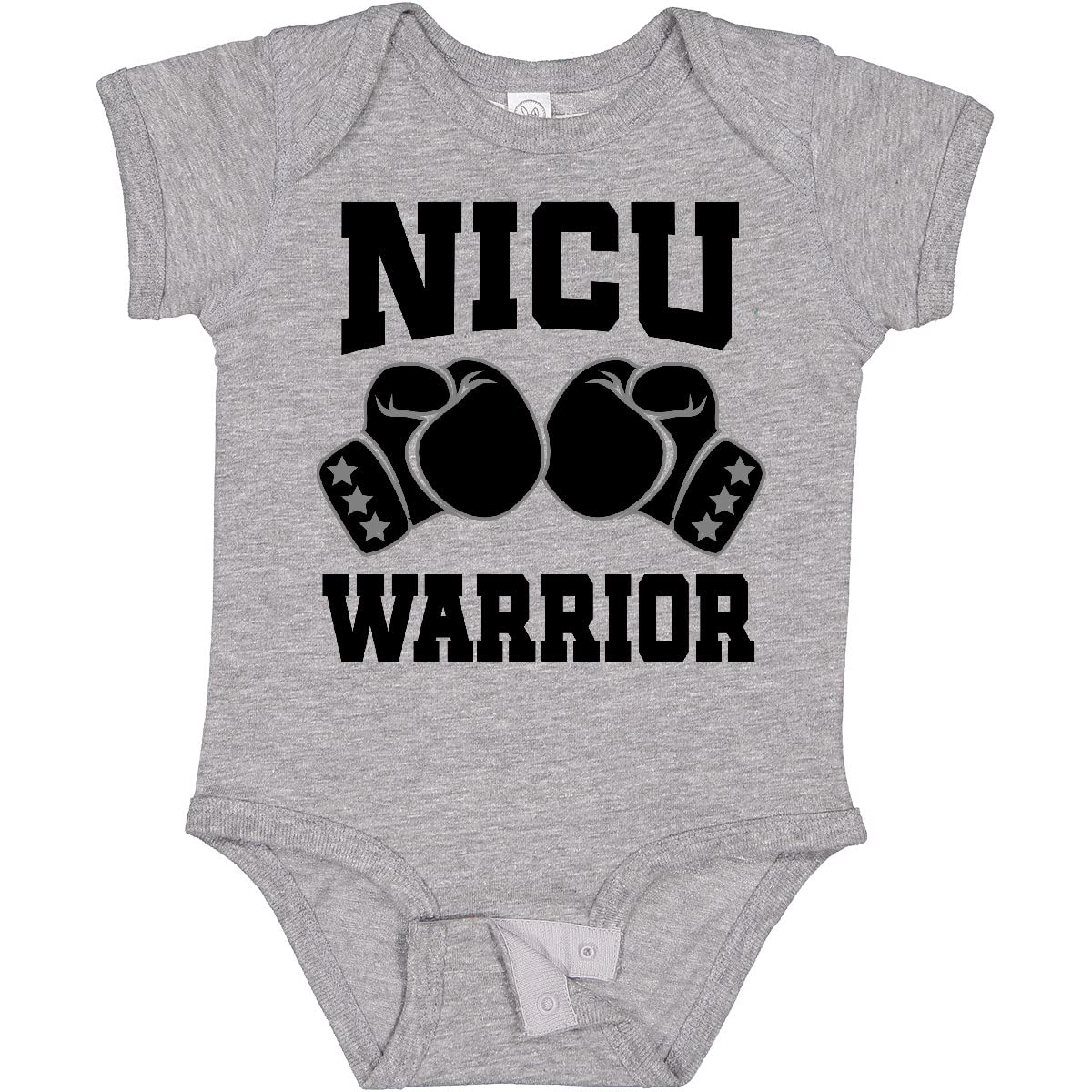 Inktastic NICU Warrior Baby Boy Bodysuit - Cute Newborn Onesie for Preemie & NICU Babies - Perfect for Hospital, Homecoming & Special Occasions
