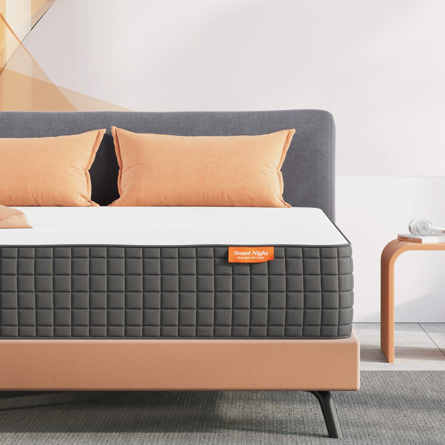 Sweetnight Queen Mattress - 12 Inch Medium Firm Memory Foam Mattress with Ventilation for Deep Sleep, Pressure Relief & Back Support | CertiPUR-US Certified | Perfect for Bedrooms, Guest Rooms & Dormitories