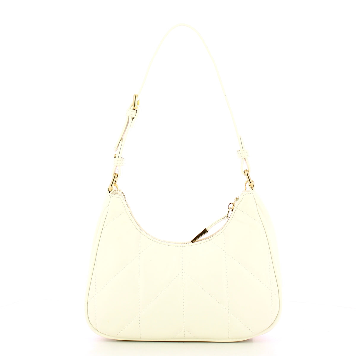 Galle Reg Matelass Bianco Shoulder Bag for Women - Elegant White Leather Crossbody Purse with Quilted Design (GAACW02153) - Perfect for Work, Travel & Evening Events
