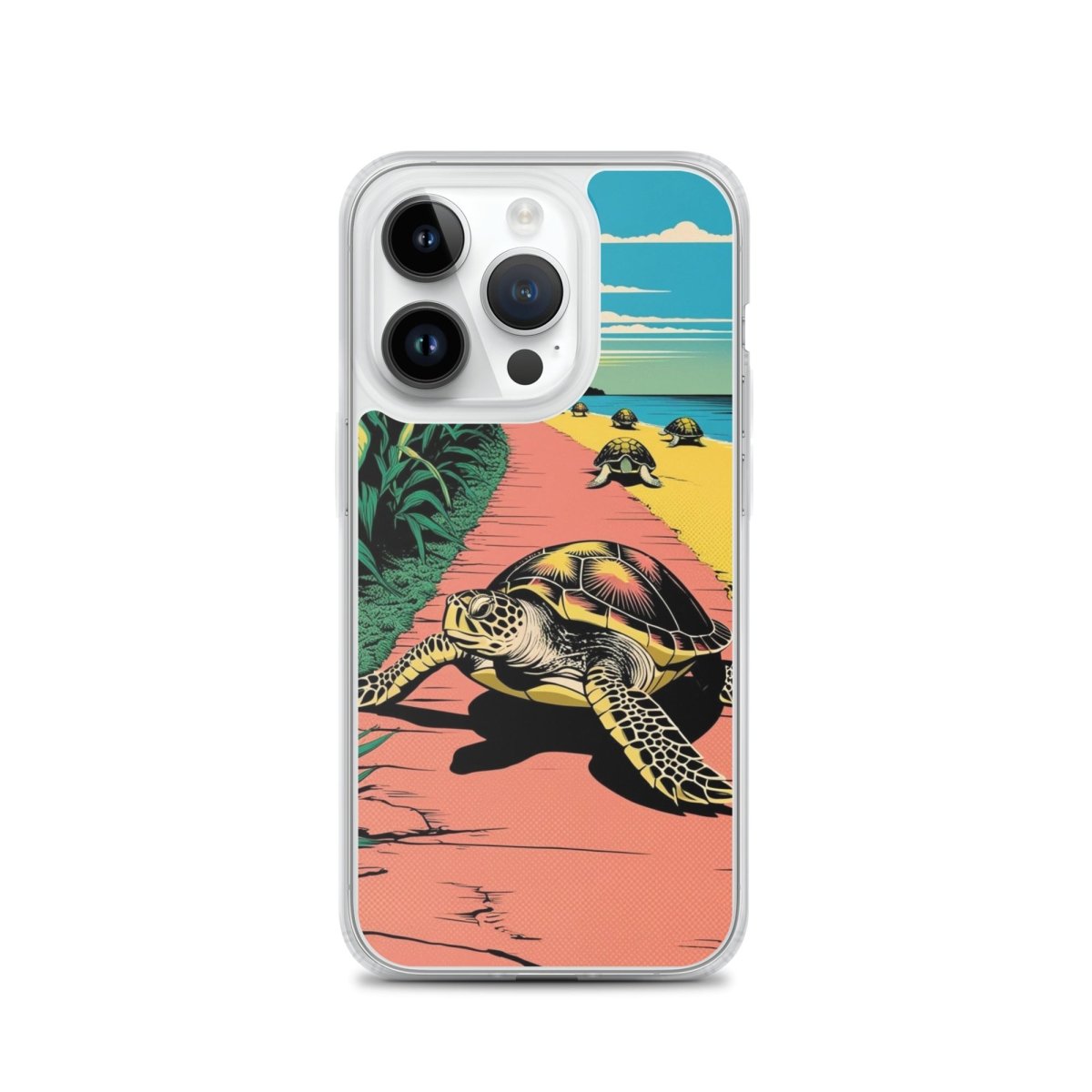 Turtle Path 'One Day at a Time' iPhone MagSafe Case - Durable Protective Cover for iPhone 12/13/14 Pro - Perfect for Daily Use, Work & Outdoor Activities