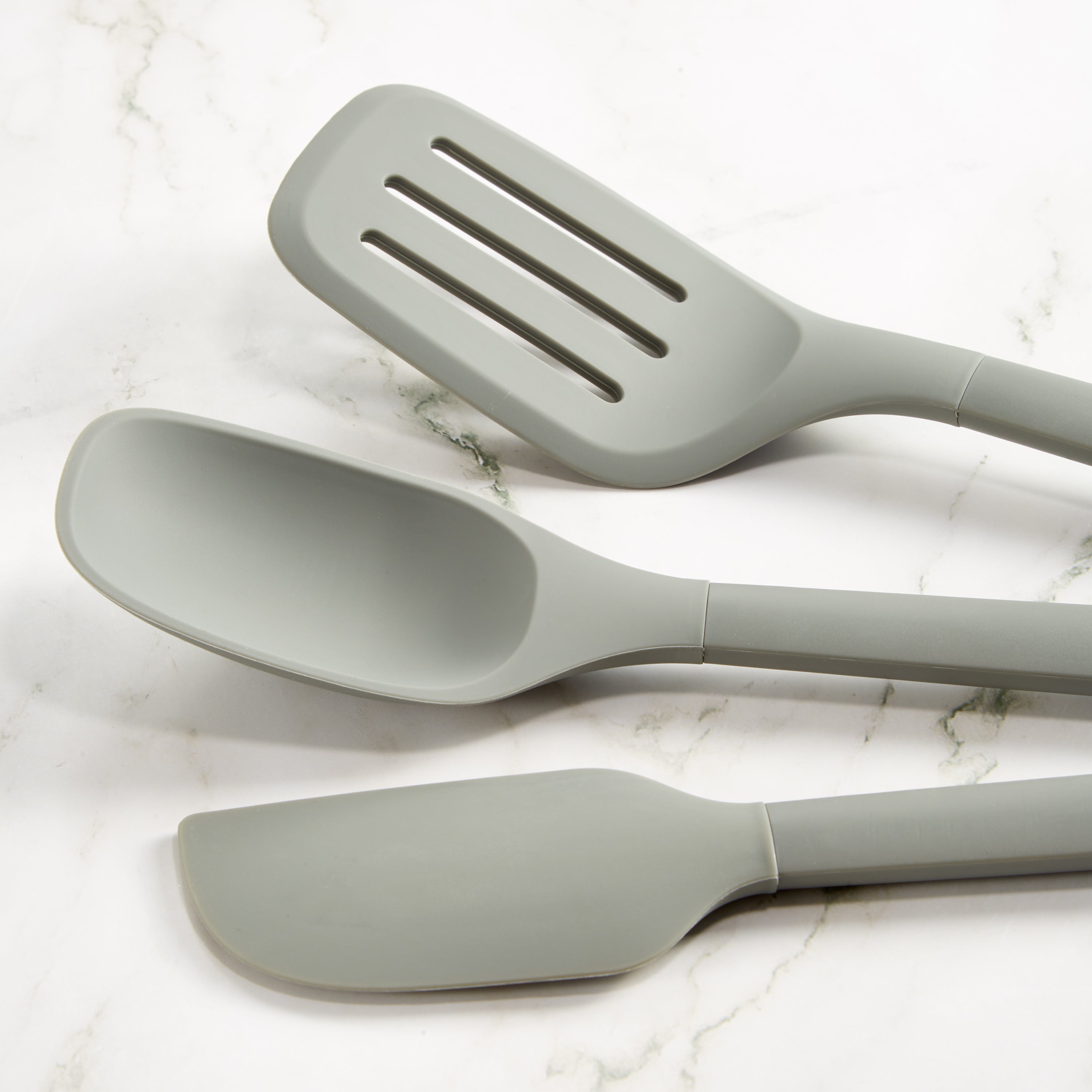 BergHOFF Balance 6-Piece Nonstick Nylon Kitchen Utensil Set for Cooking, Baking & Serving - Spatula, Spoon, Turner & More - Dishwasher Safe Cookware Tools for Everyday Use