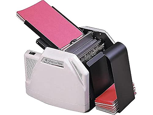 Martin Yale 1501X Automatic Paper Folder - High-Speed 7,500 Sheets/Hour, 150-Sheet Capacity, 3-Sheet Manual Feed, Gray | Perfect for Office Documents, Brochures, and Mailings