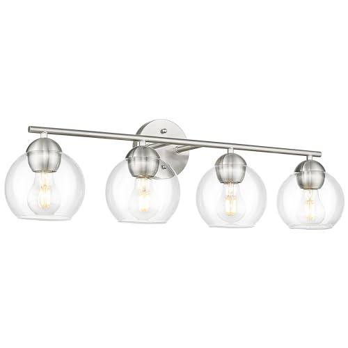 Brushed Nickel -4 Light