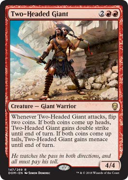 Magic: The Gathering - Two-Headed Giant Mystery Booster Pack - Dominaria Expansion - Collectible Trading Card Game for MTG Players & Strategy Gamers - Perfect for Game Nights & Tournaments
