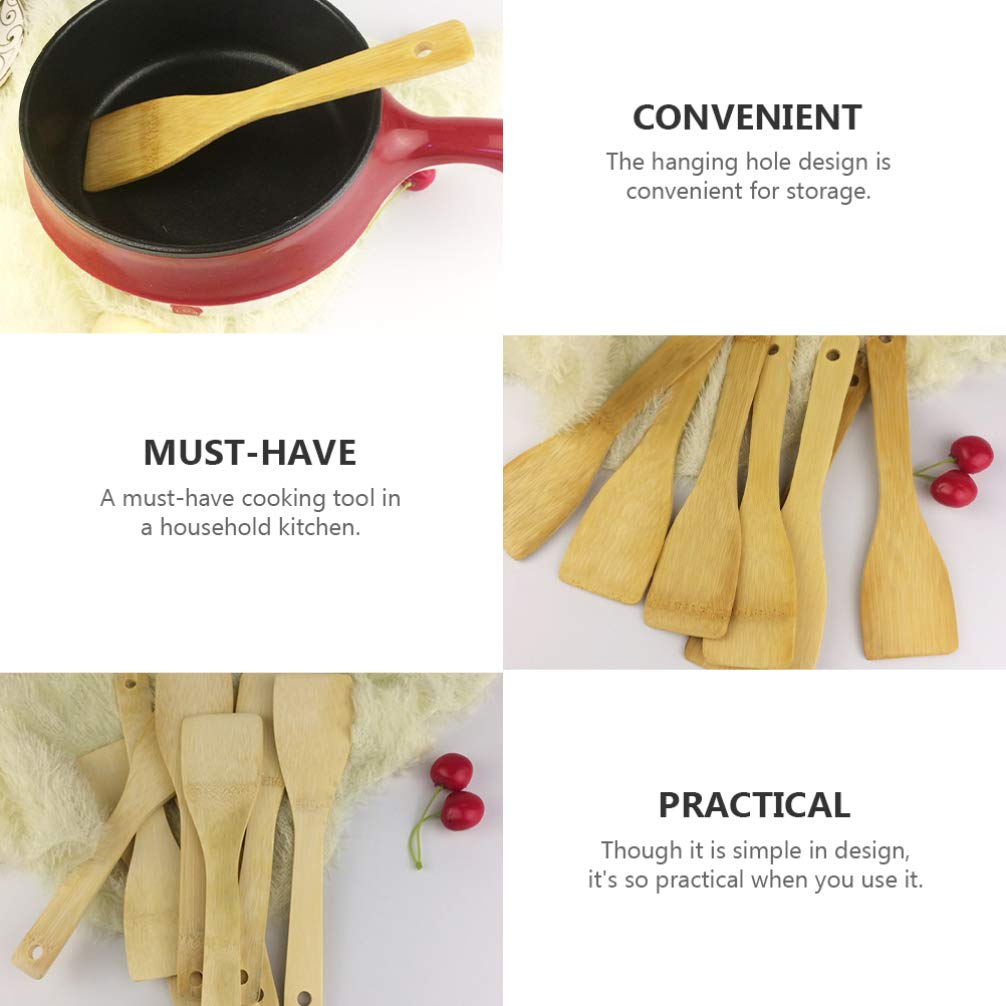 10 Pcs Non-Stick Kitchen Spatula Set - Durable Cooking Shovels, Frying Utensils, and Heat-Resistant Tools for Baking, Flipping, and Stirring