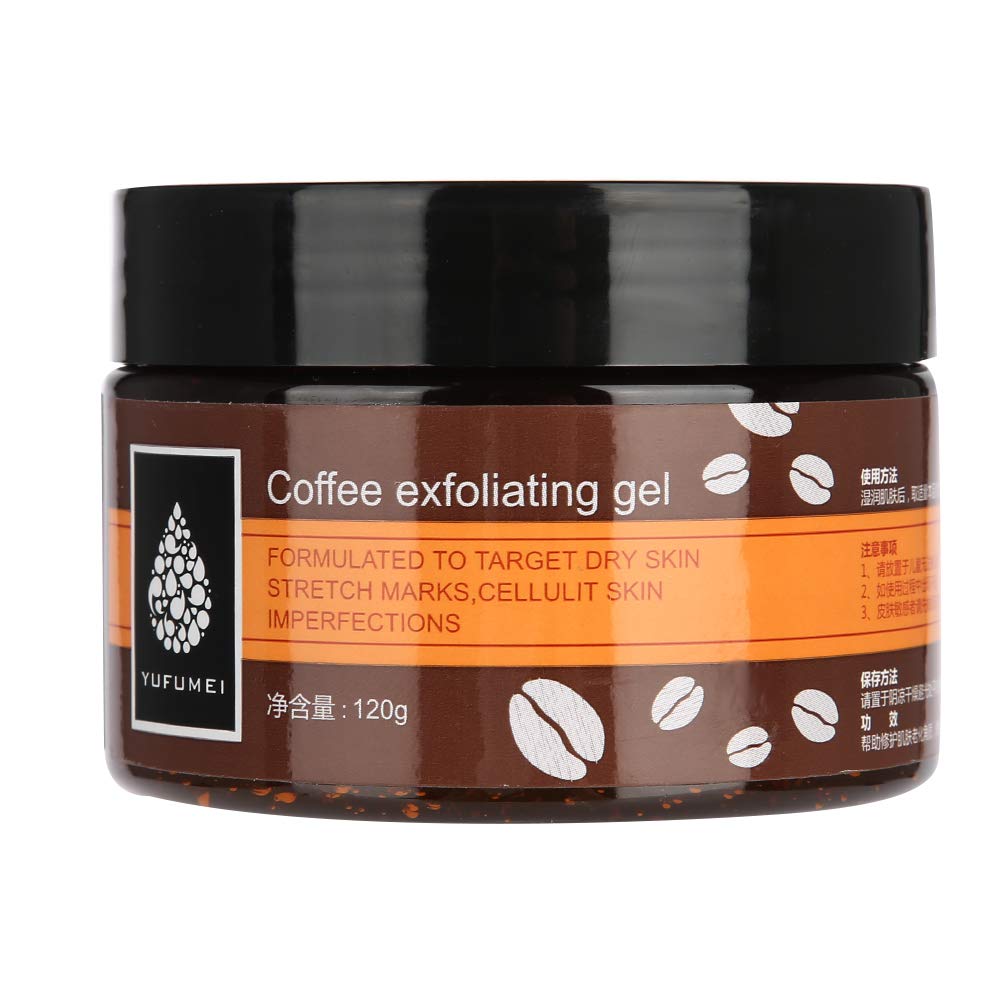Organic Coffee Scrub Exfoliating Cream for Face, Body, Hands & Feet - Moisturizing & Gentle Skin Care - Perfect for Spa Day, Dry Skin Treatment & At-Home Self Care Routine