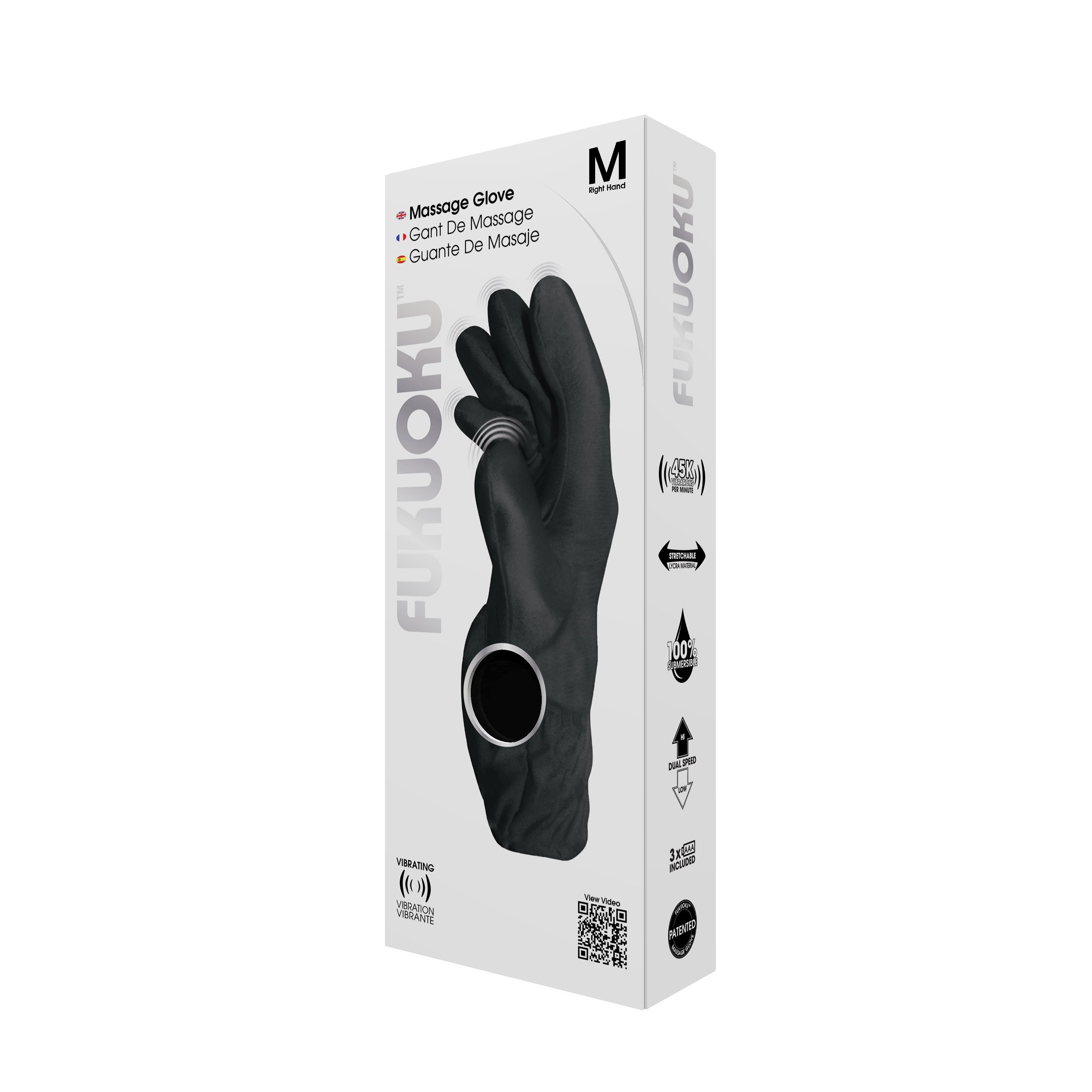 5 Finger Massage Glove for Sore Muscles - Relieve Back, Neck, Shoulder & Leg Pain - Perfect for Post-Workout Recovery & Home Relaxation Therapy