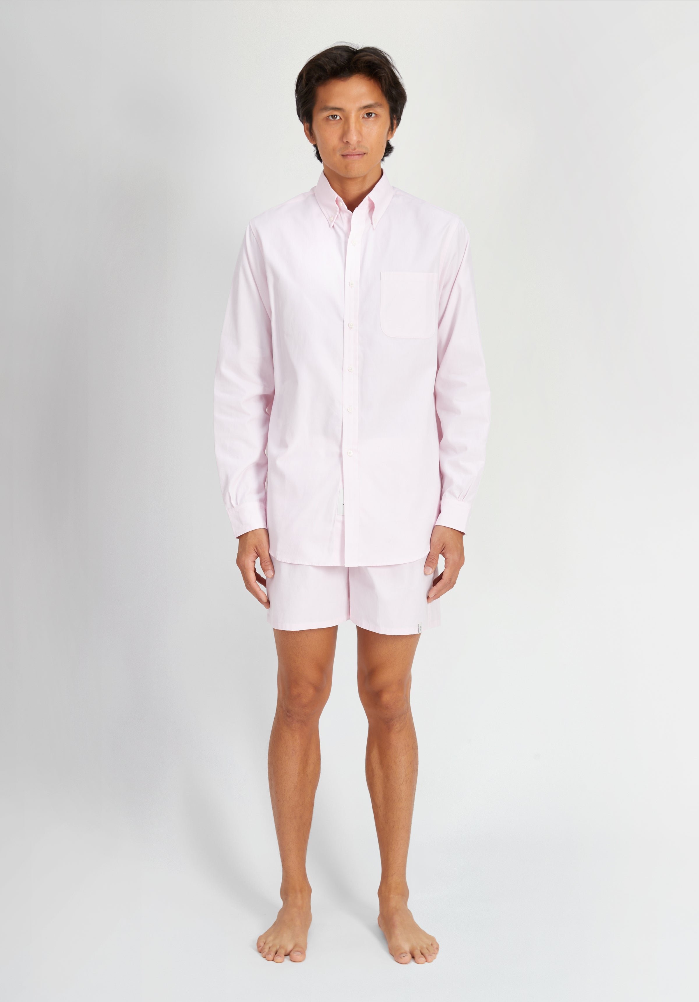 Penn Shirt in Pink Oxford - Classic Oxford Shirt for Men & Women | Perfect for Business Casual, Office Wear & Smart Outfits