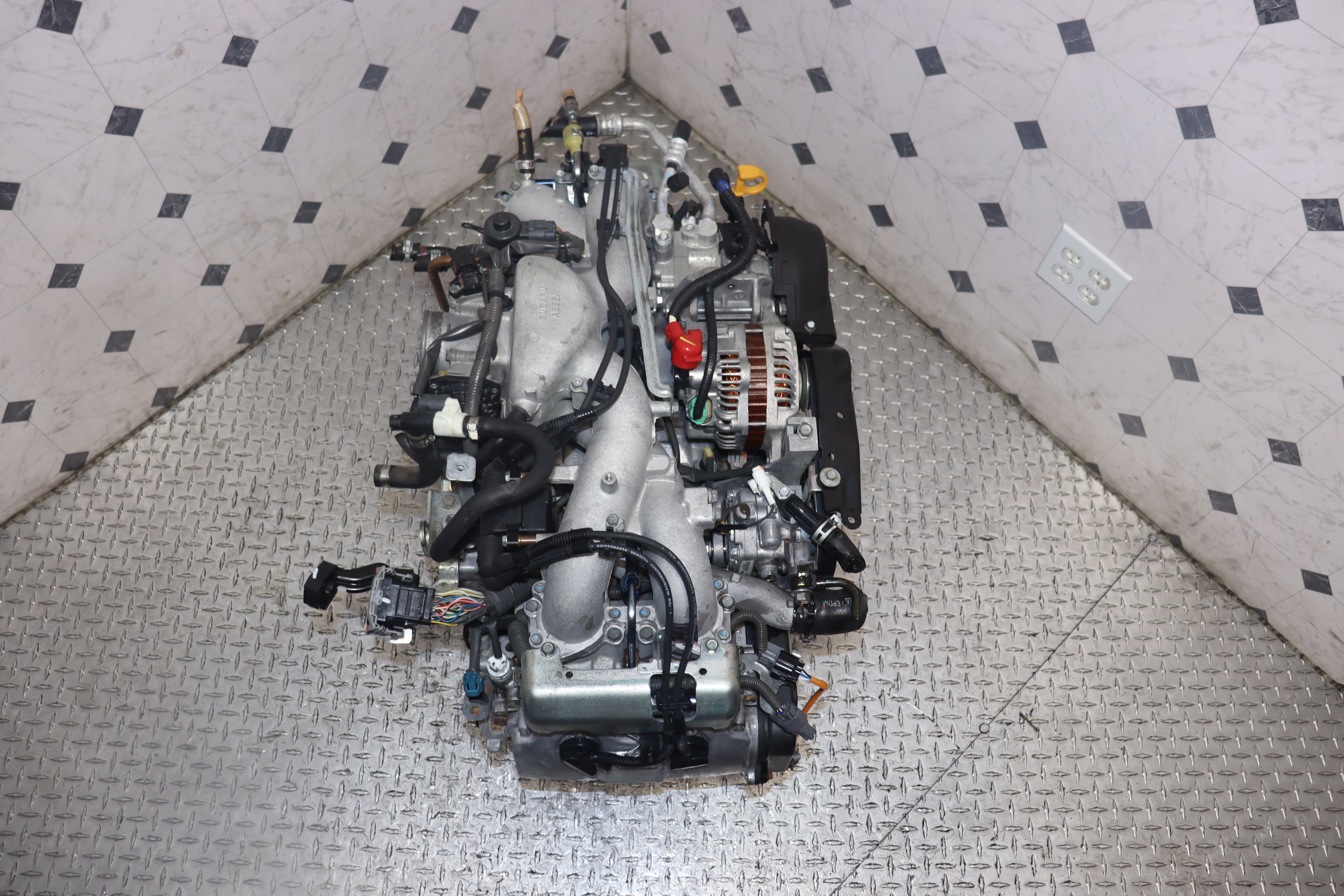 JDM EJ25 SOHC AVCS 2.5L Engine for 2006-2011 Subaru Impreza WRX STI Legacy Outback - High Performance Replacement Motor for Racing & Daily Driving