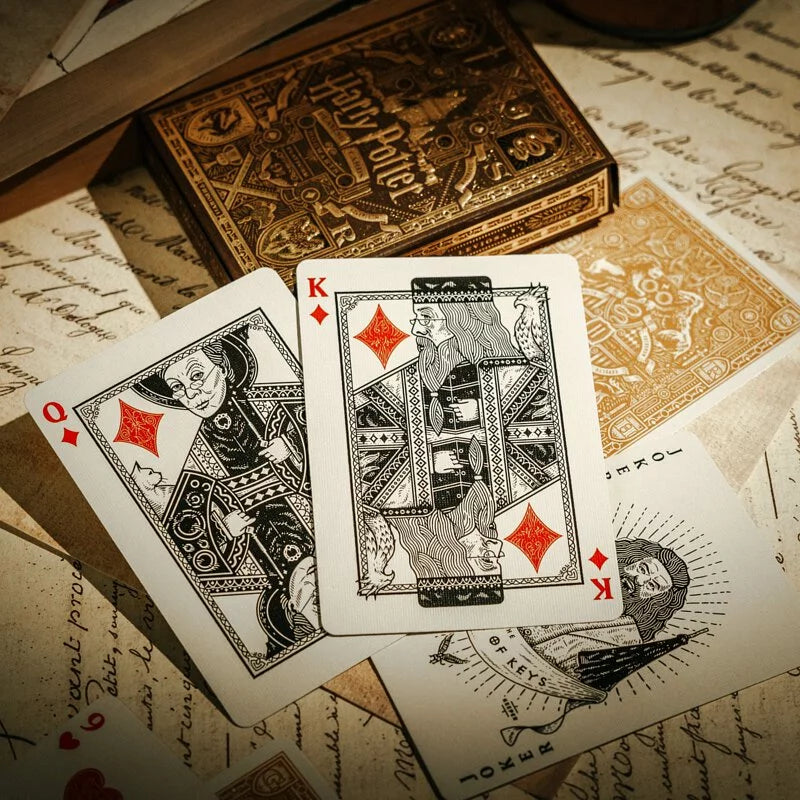 Harry Potter Official Playing Cards Deck - 54 Cards with Wizarding World Characters - Perfect for Game Nights, Magic Tricks, and Collectors