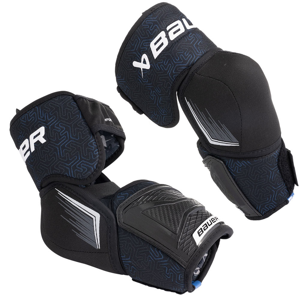 Bauer X 2024 Senior Ice Hockey Elbow Pads - Protective Gear for Adult Players - Perfect for Training & Competitive Games