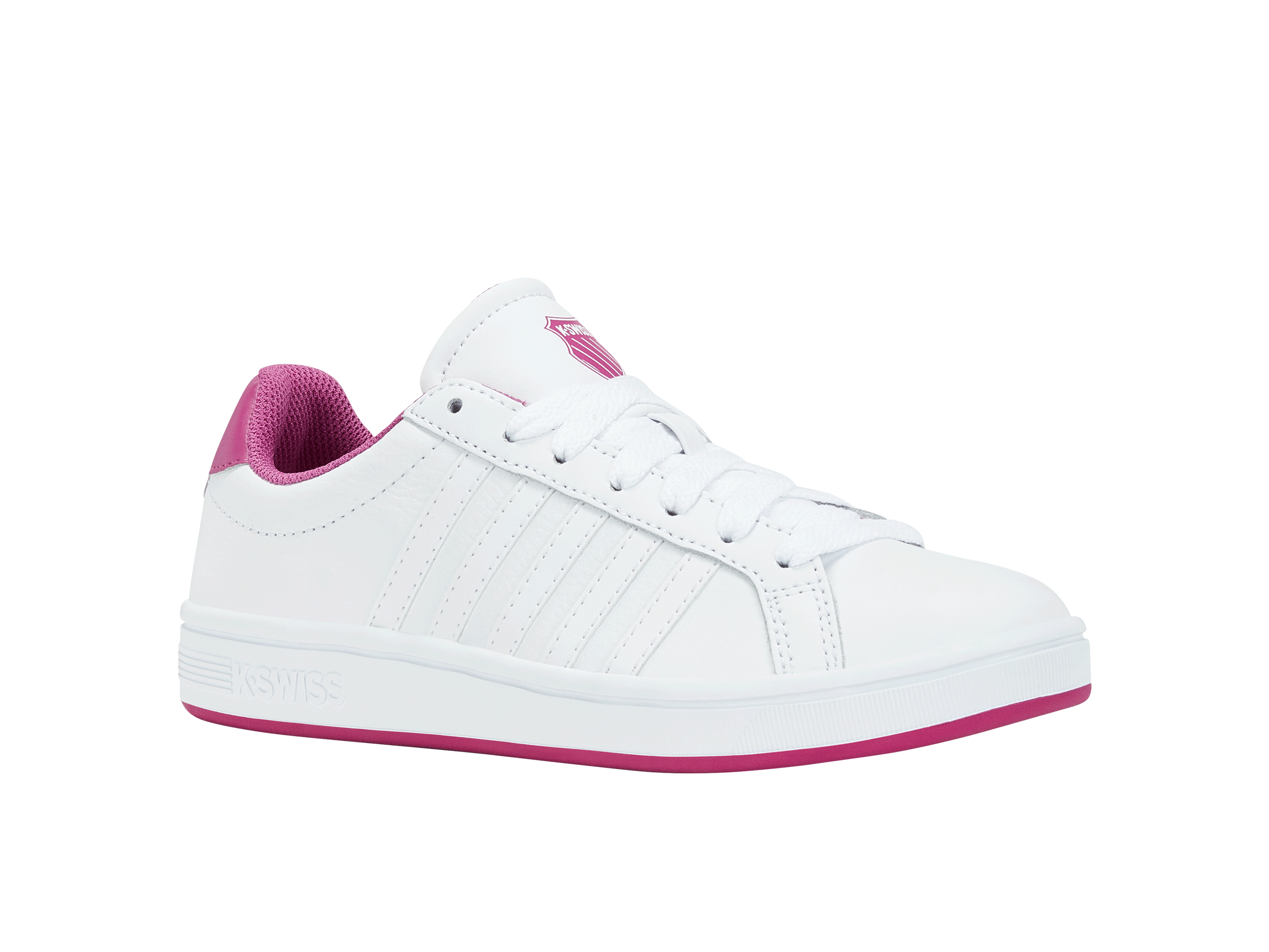 Nike Court Tiebreak Tennis Shoes 165 M - White/Festival Fuchsia | Women's Lightweight Tennis Sneakers for Court & Casual Wear