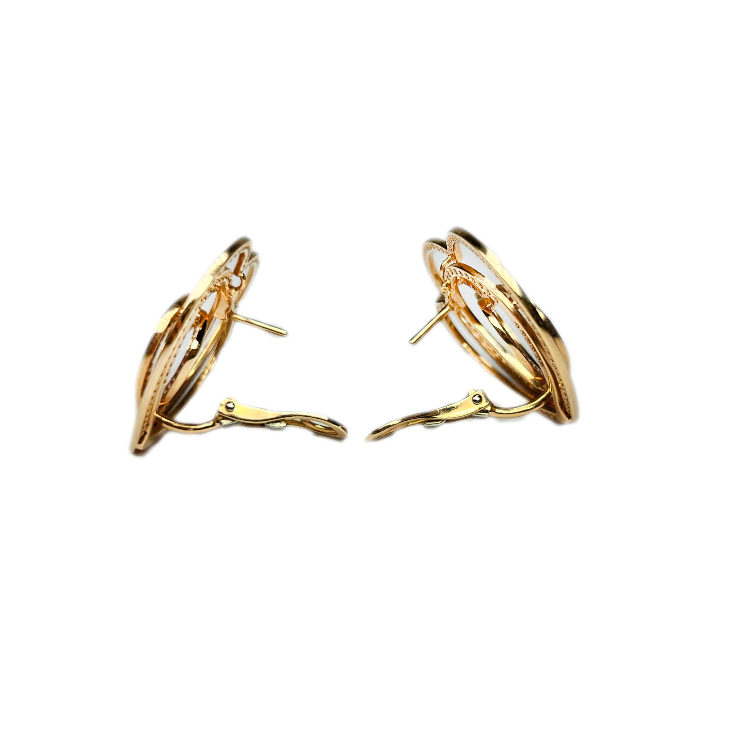 Chopard Cuorissimo Rose Gold Pink Sapphire Heart Stud Earrings for Women - Perfect for Valentine's Day Gifts, Anniversary Presents & Romantic Occasions