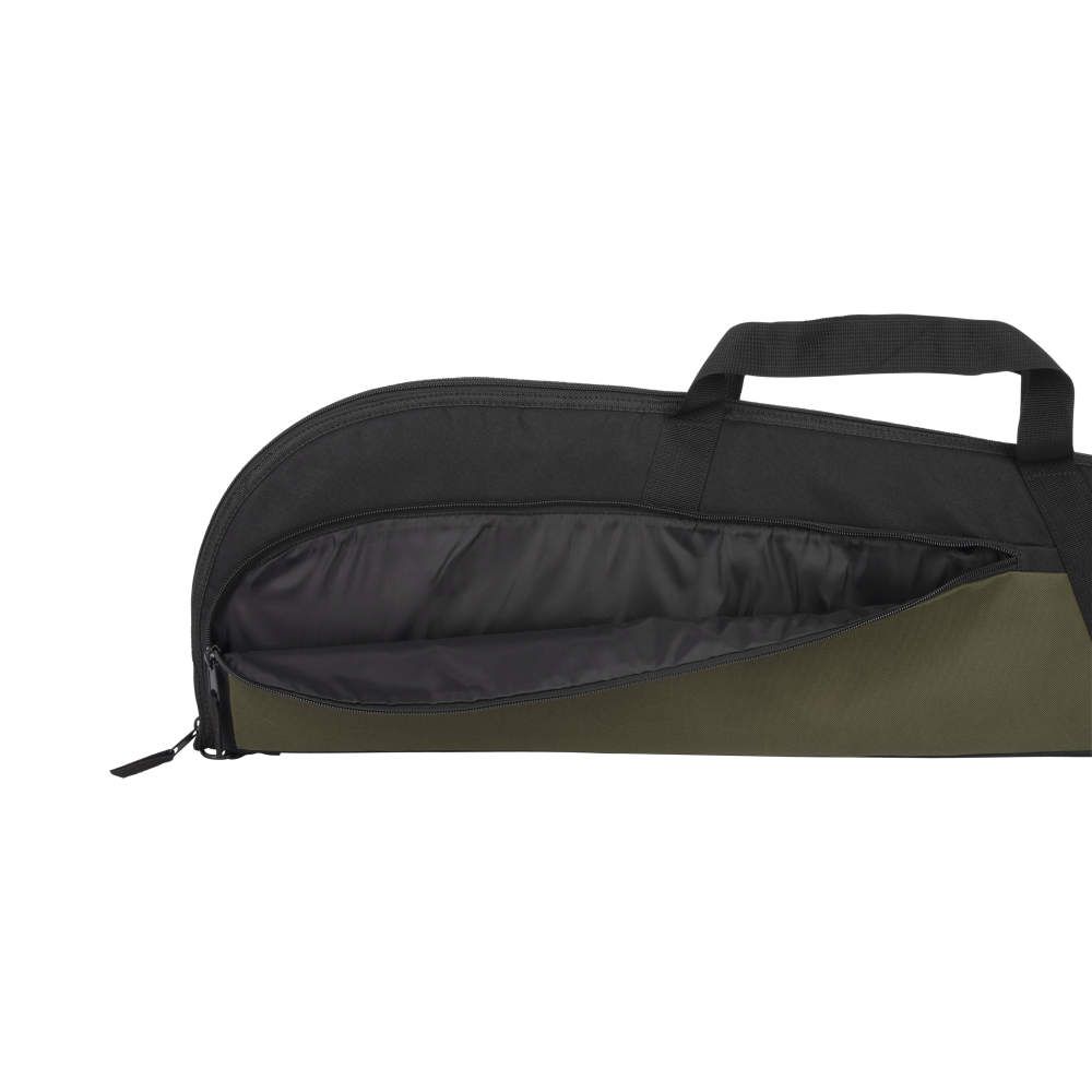 Allen 693 46 Powell Rifle Case Black/Green - Durable Tactical Gun Case for Hunting & Shooting Range - Perfect for Firearm Storage & Transportation