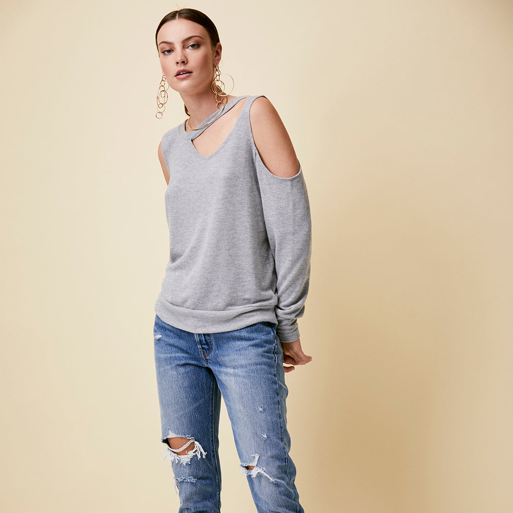 LNA Leon Sweater - Women's Soft Knit Pullover Sweater for Fall & Winter | Cozy Casual Wear for Work, Travel & Lounge