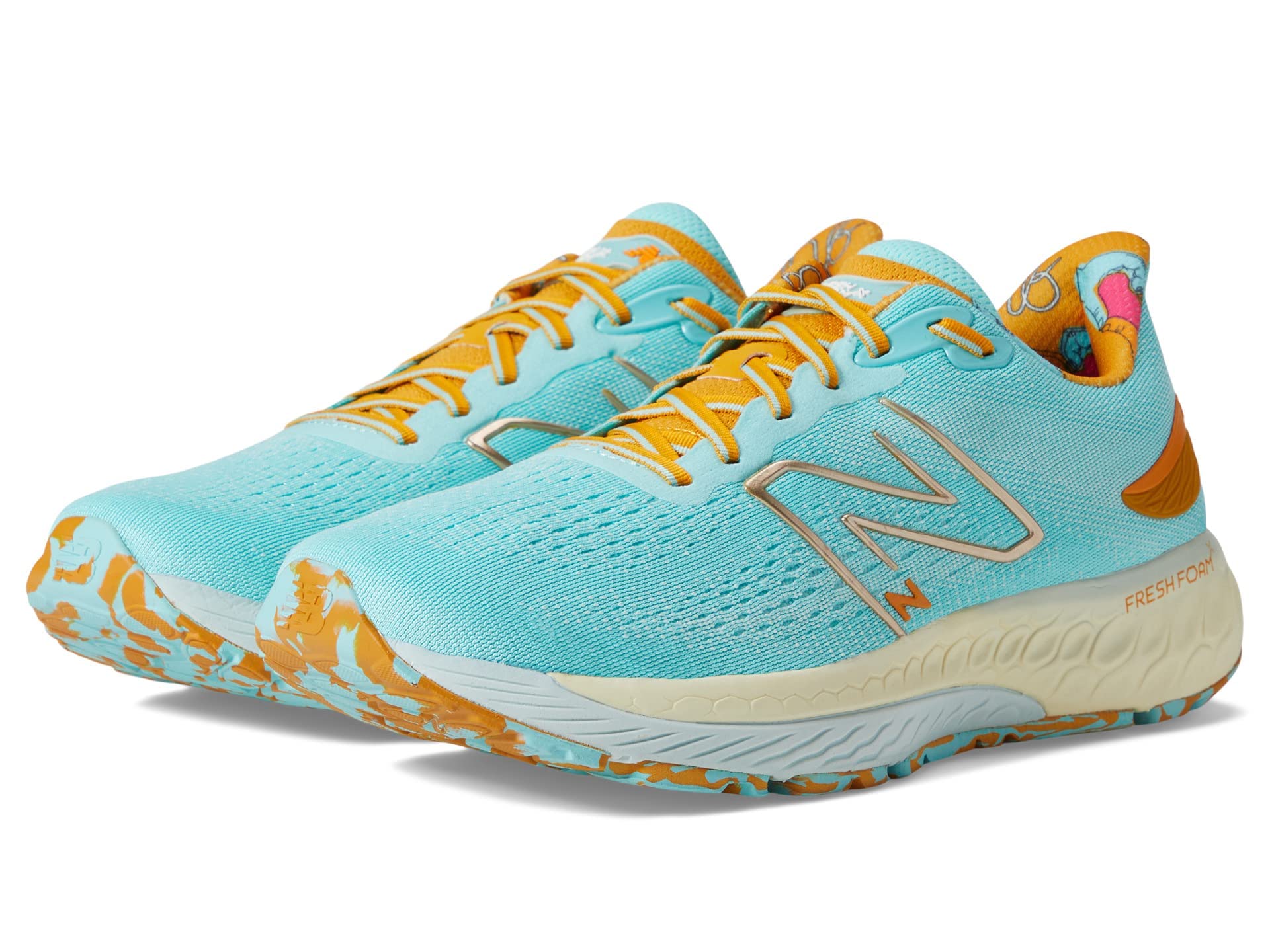 New Balance Women's Fresh Foam 880v2 Running Shoes - Lightweight Cushioned Sneakers for Road Running, Jogging & Gym Workouts
