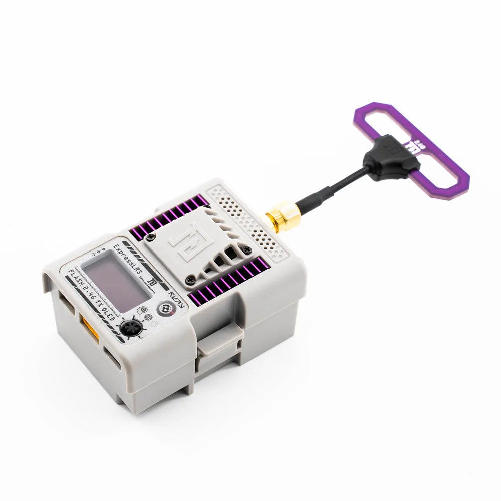 NamimnoRC 2.4GHz Flash TX Module with 2.4GHz Loop Antenna & ELRS 2.4G Flash Nano Receiver - High Performance RC Drone & FPV Racing Accessory for Long Range Control