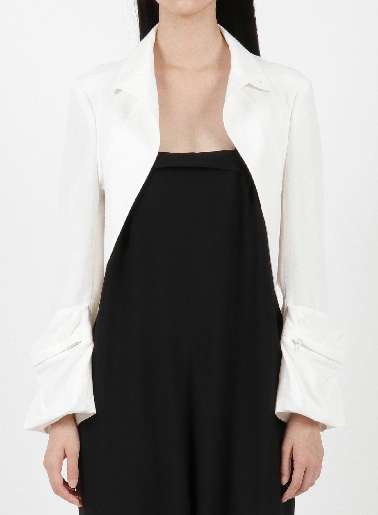 Premium Cotton Linen Gabardine Tailcoat Jacket with Pocket Sleeve - Elegant Formal Wear for Weddings, Parties & Special Occasions