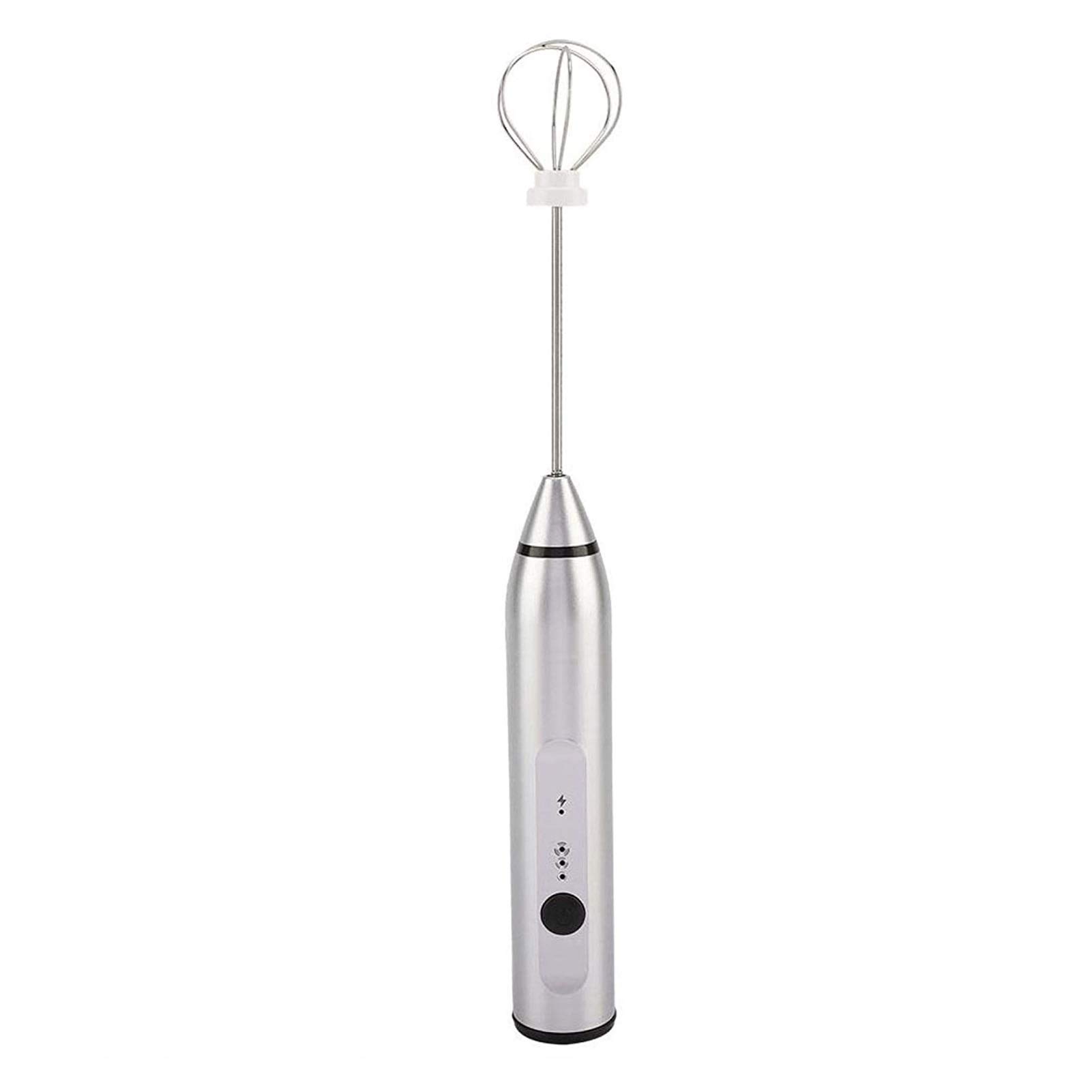 Electric Milk Frother Handheld - Mini Whisk Blender for Coffee, Latte, Matcha, Hot Chocolate - Perfect for Home, Office & Cafe Use