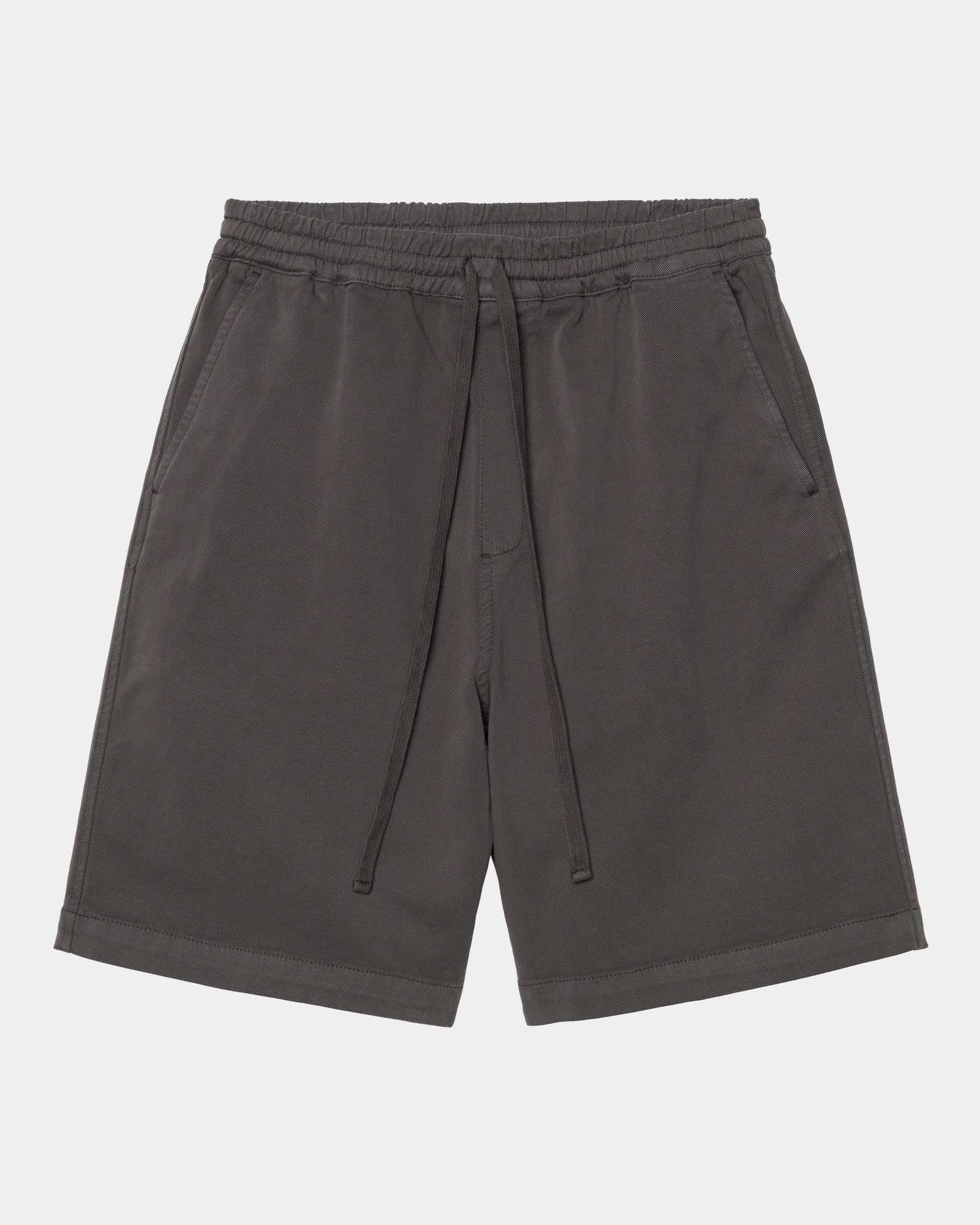 Floyde Men's Shorts - Graphite Garment Dyed Casual Shorts for Summer, Gym, and Outdoor Activities