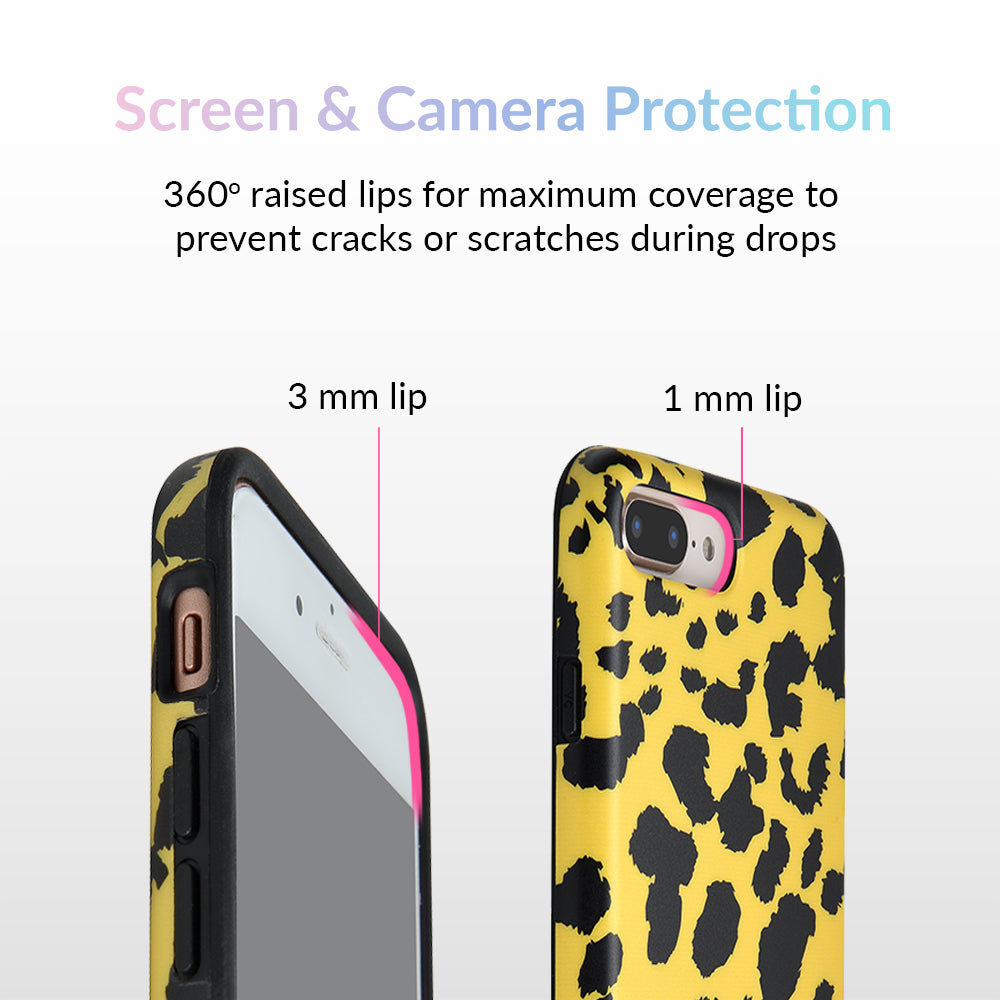 Golden Cheetah iPhone Case - Premium Protective Cover for iPhone 13/14/15 Pro Max - Stylish Animal Print Design - Perfect for Outdoor Adventures, Travel & Daily Use