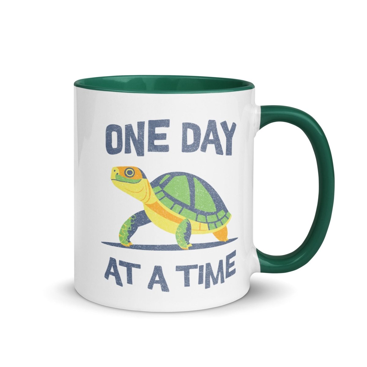 Steady Pace Turtle Mug - Cute Ceramic Coffee Cup with Lid - Perfect for Tea, Hot Chocolate & Office Use - Ideal Gift for Animal Lovers & Slow Living Enthusiasts