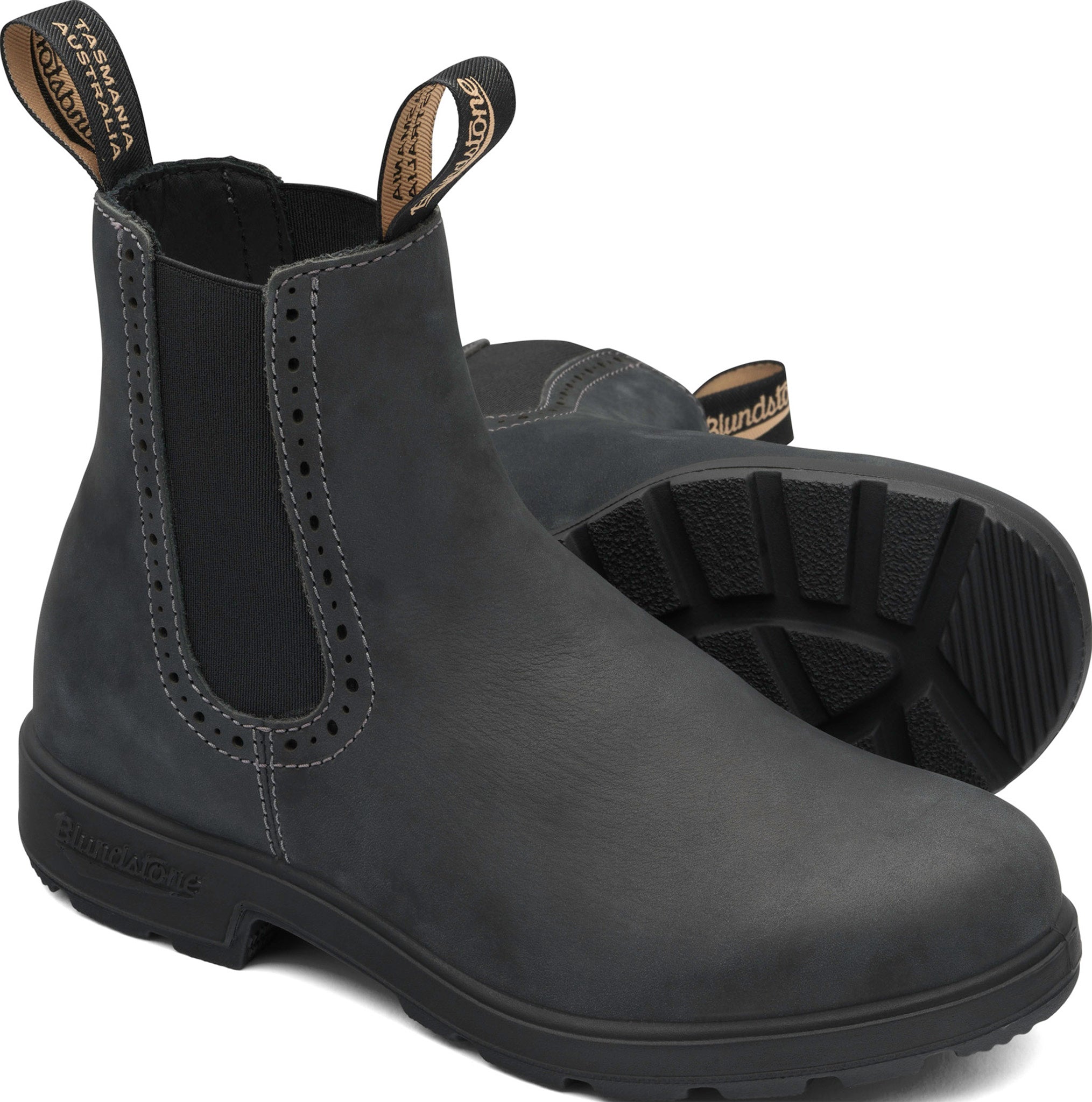 Original Hi-Top Rustic Black Boots for Women - 1630 Classic Vintage Style Ankle Boots - Perfect for Casual Outfits, Fall & Winter Fashion