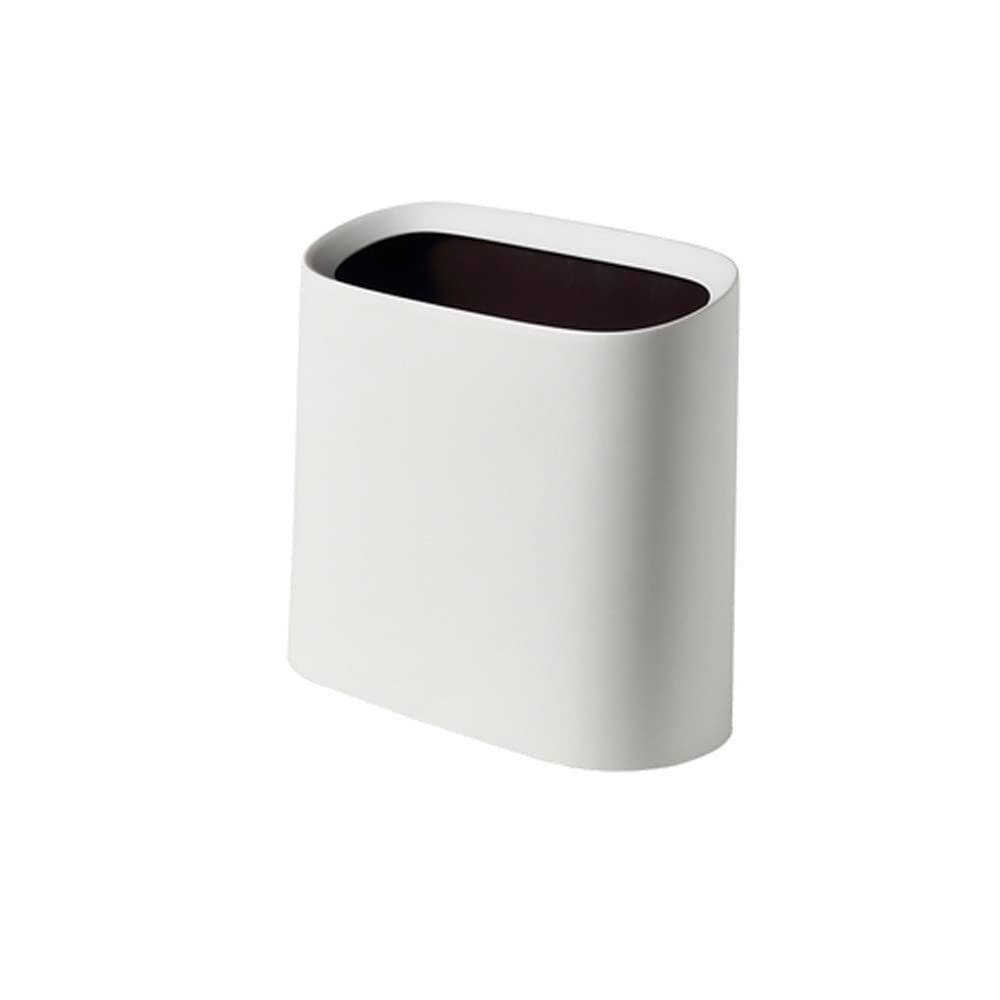 Narrow Slot Waste Bin - Two-Tier Simple Design Trash Can Without Lid for Office, Store, Restaurant, Hotel Kitchen & Home Use - Space-Saving Garbage Bin (Color: Black) - Perfect for Small Spaces & High-Traffic Areas