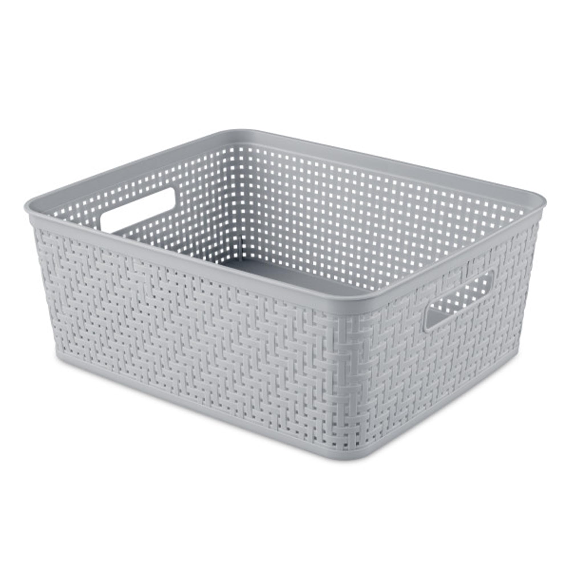 Sterilite 24-Pack Plastic Storage Bins with Lids - Durable Stackable Organizer Containers for Home, Office & Closet Organization - Perfect for Toys, Crafts, Books & Household Items Storage