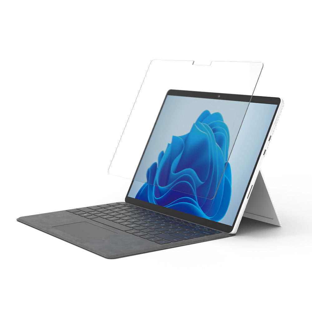 Tempered Glass Screen Protector for Microsoft Surface Pro 8 - HD Clear, Anti-Scratch, Bubble-Free Installation - Perfect for Work, Study & Entertainment