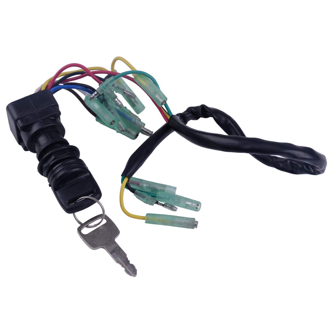 Yamaha Outboard Motor Ignition Main Switch Control Box Lock & Key 703-82510-43-00 - Replacement for Marine Boat Engine Parts - Perfect for Boating, Fishing & Watercraft Safety