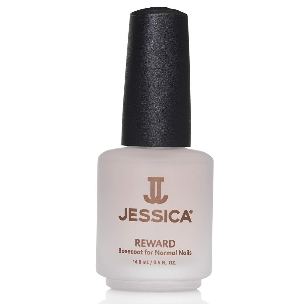 JESSICA Reward Nail Polish Base Coat - 14.8ml for Strong & Healthy Nails - Perfect for Manicures, Salon Use & At-Home Nail Care