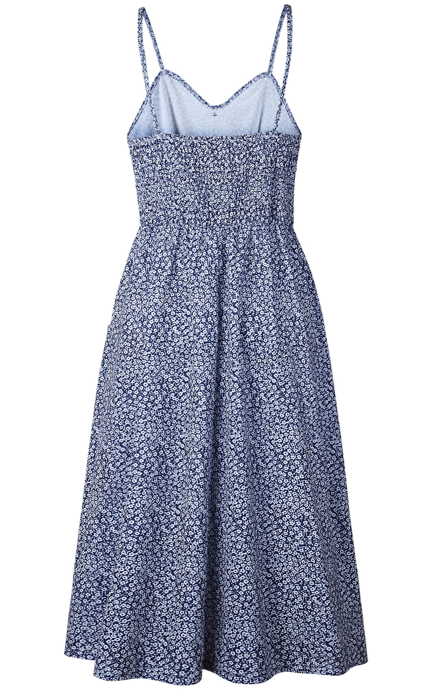 Angashion Women's Summer Floral Bohemian Spaghetti Strap Button Down Swing Midi Dress - Casual Beach Dress for Vacation, Date Night & Outdoor Parties