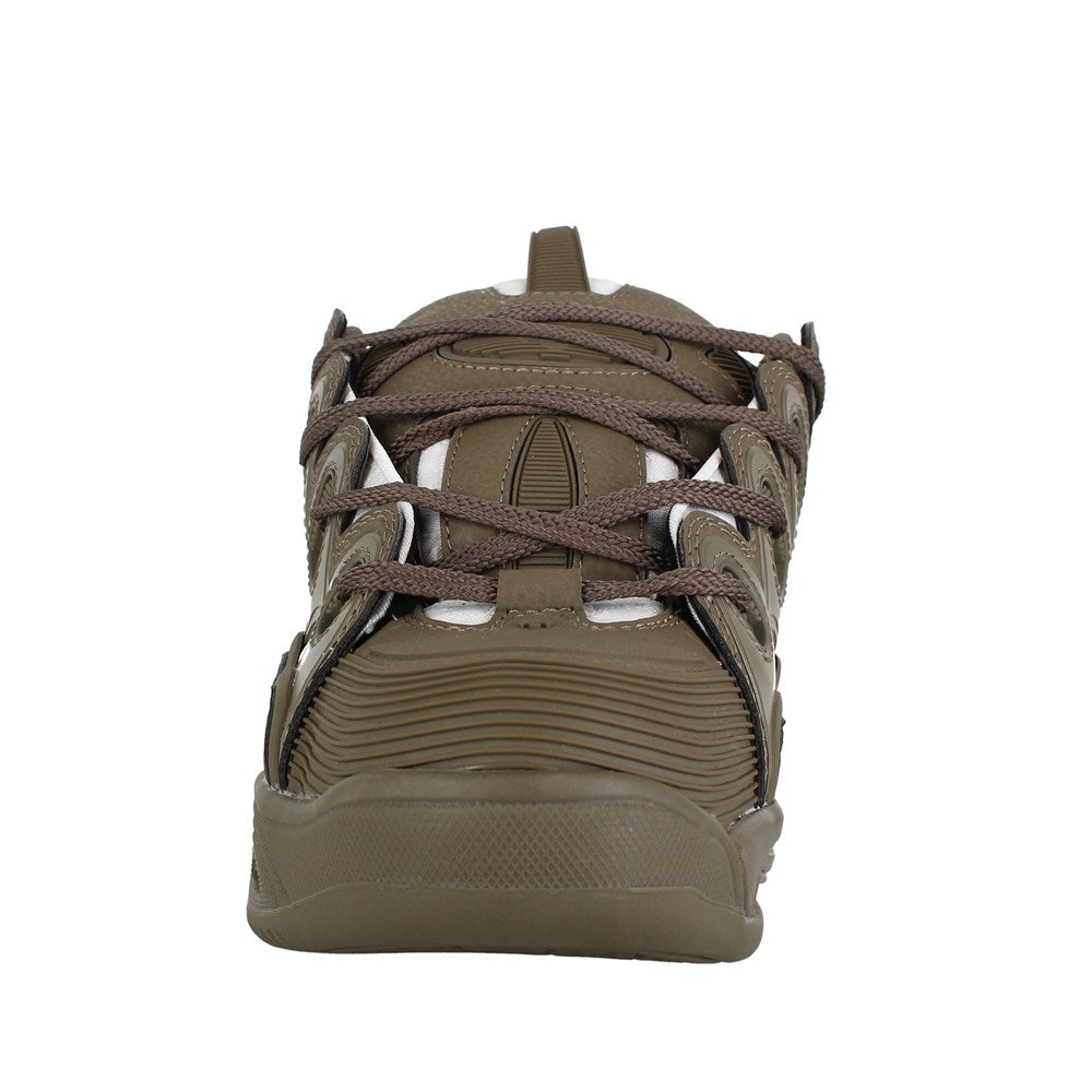 Osiris D3 2001 Skate Shoes - Olive/White Colorway - Retro Sneakers for Men & Women - Perfect for Skateboarding, Streetwear & Casual Fashion
