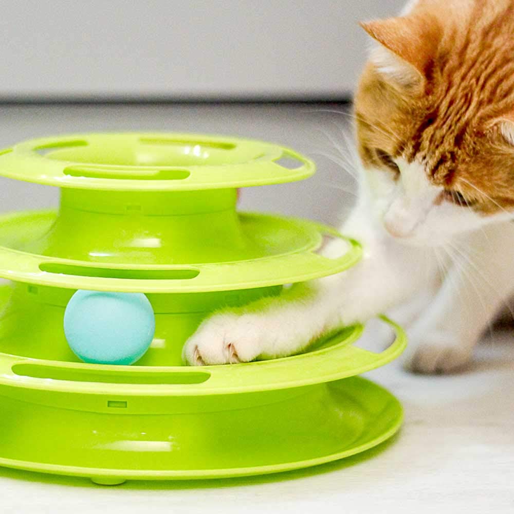 Ferplast Small Animal Toys for Hamsters, Rabbits & Guinea Pigs - Chew Toys, Exercise Wheels & Interactive Play Accessories for Pet Enrichment & Cage Entertainment