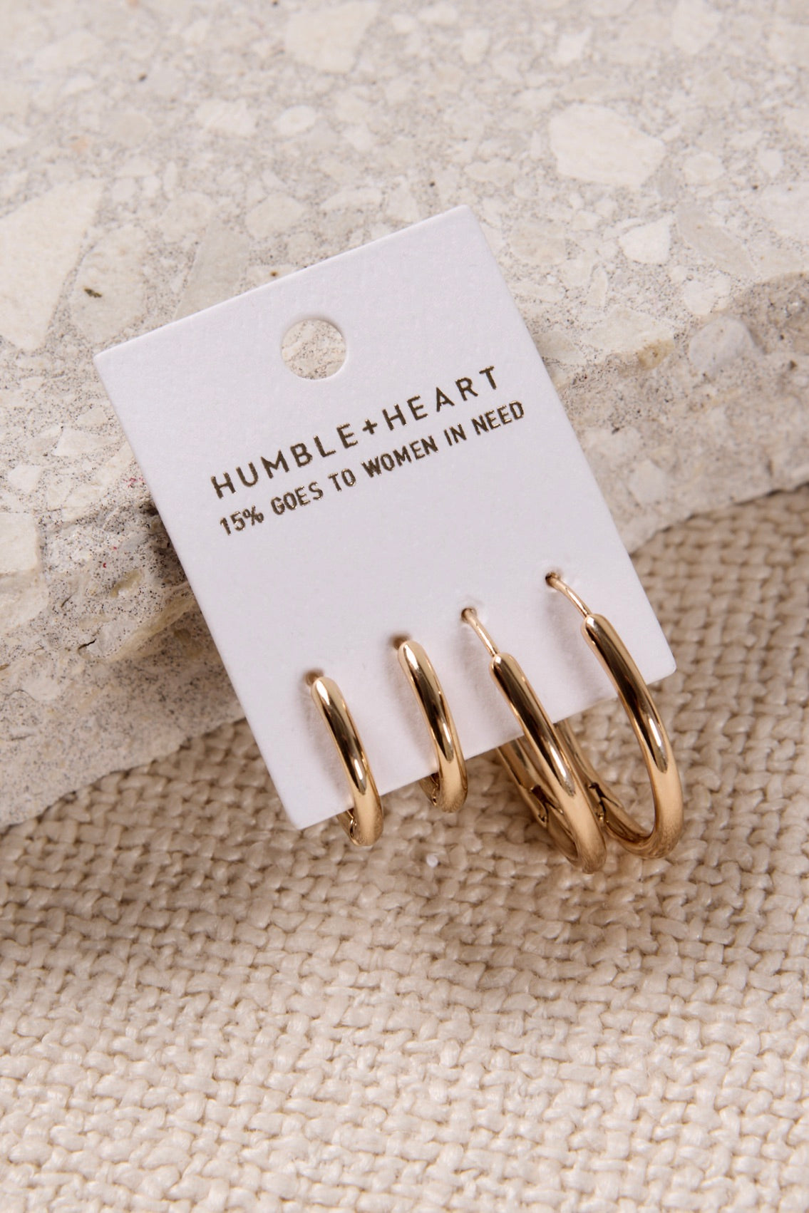 14K Gold Hoop Earrings for Women - Classic Dangle EOL Set - Perfect for Parties, Weddings & Everyday Wear