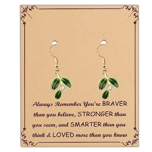 leaf earring