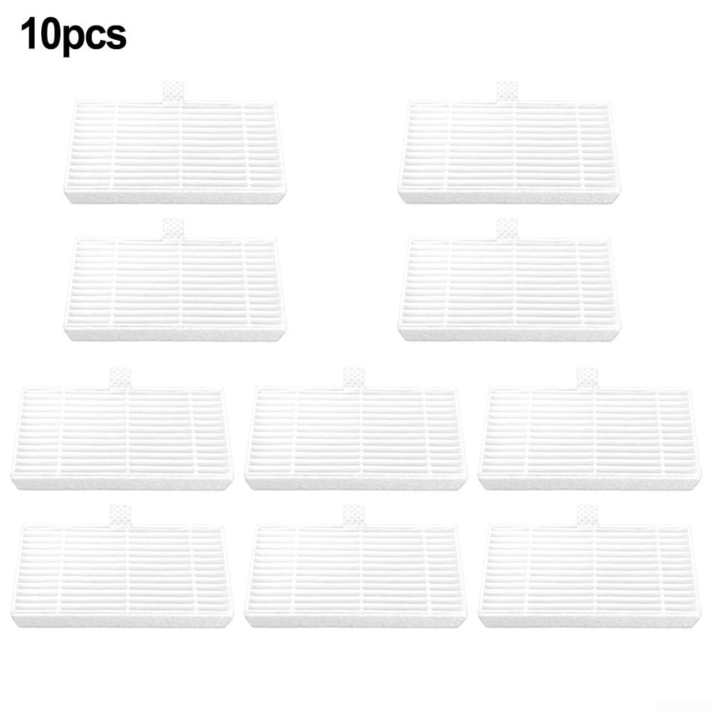 10PCS Vacuum Cleaner Filter Replacement Parts Compatible with MAMNV BR150 BR151 & ZCWA 2-in-1 Robot Vacuum - HEPA Filter for Pet Hair, Dust - Ideal for Home Cleaning, Office Maintenance