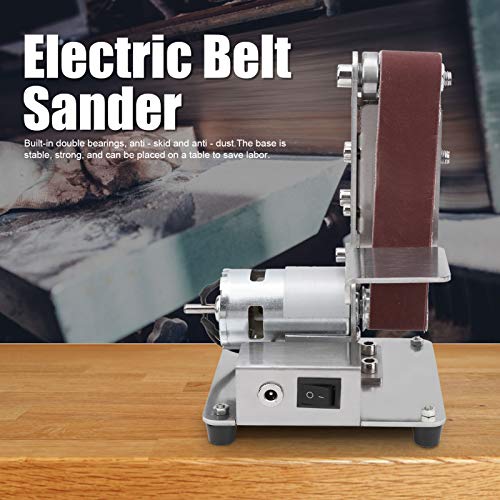 Mini Electric Belt Sander 775 - Multifunctional DIY Polishing & Grinding Machine with 110-240V (US Plug) - Perfect for Woodworking, Metal Craft & Home Renovation Projects