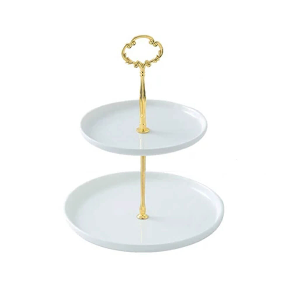 Kenzo 3-Tier Ceramic Serving Stand - Elegant Appetizer & Dessert Display for Parties, Weddings, and Home Decor