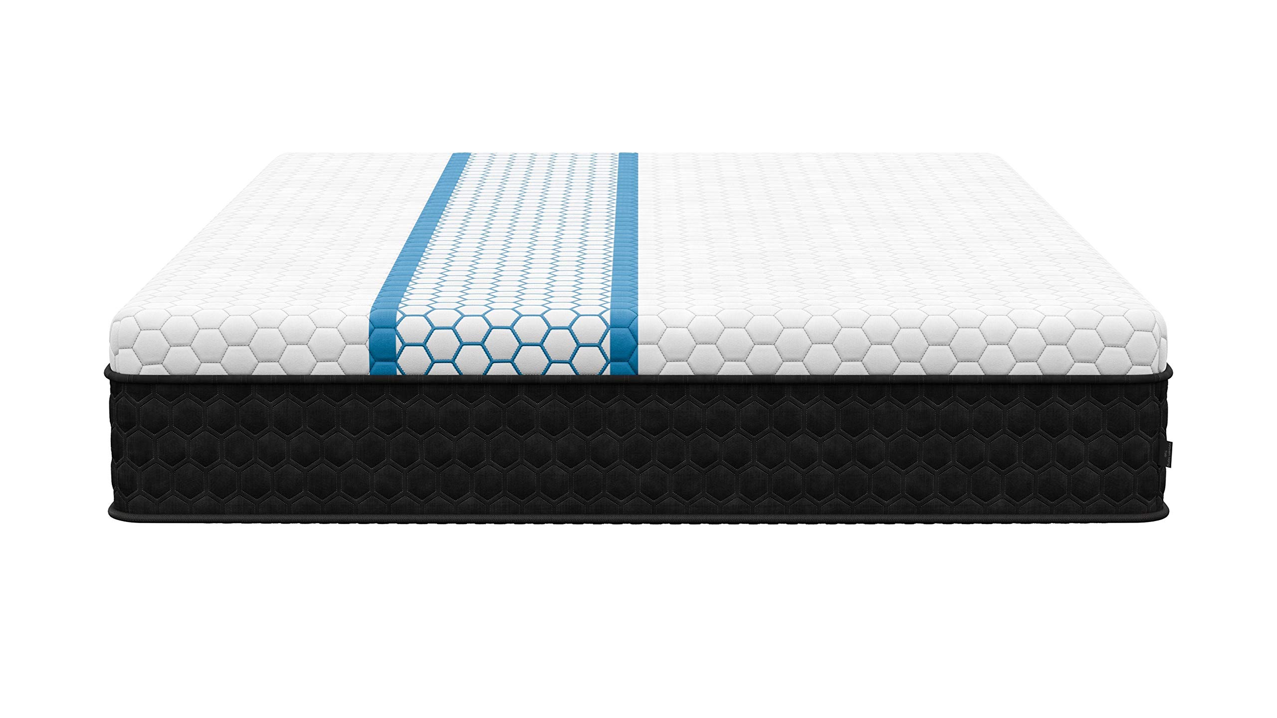 EquaLite Plus 12-inch Copper Cooled Hybrid Mattress - Medium Firmness, California King Size - Pressure Relief & Temperature Regulation for Restful Sleep