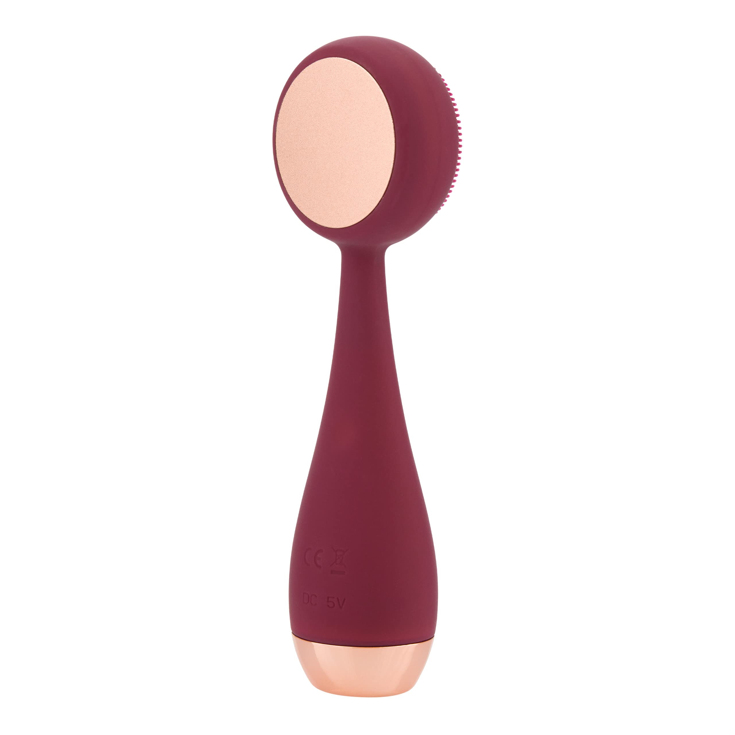 PMD Clean Pro Smart Facial Cleansing Device with Silicone Brush & ActiveWarmth Anti-Aging Massager - Deep Pore Cleanser for Glowing Skin - Perfect for Daily Skincare Routine & Anti-Aging Treatment at Home
