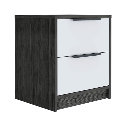 Smoky Oak/ White