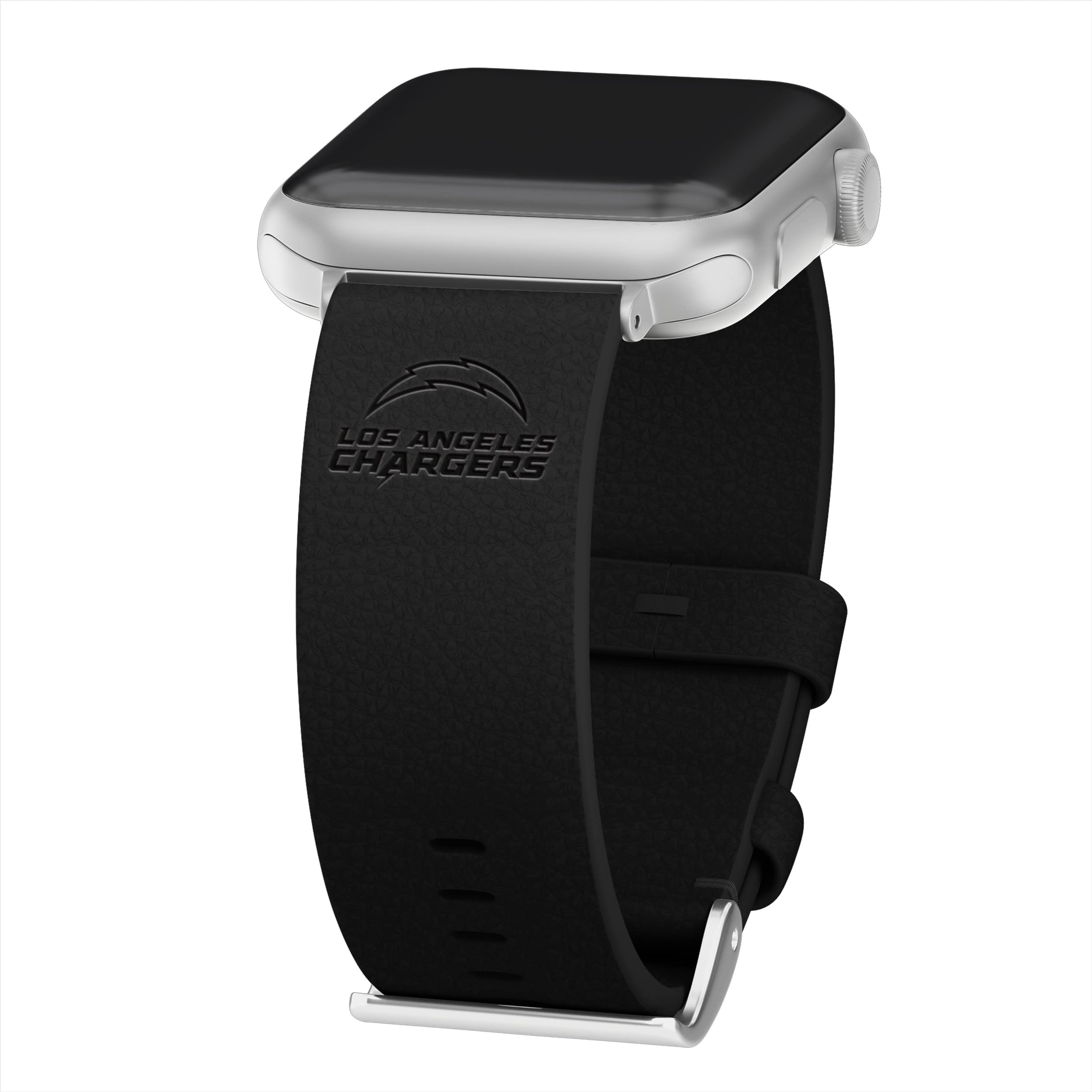 Los Angeles Chargers Genuine Leather Watch Band for Apple Watch - Game Day & Sports Fan Accessory - Perfect for NFL Games, Workouts, and Everyday Wear