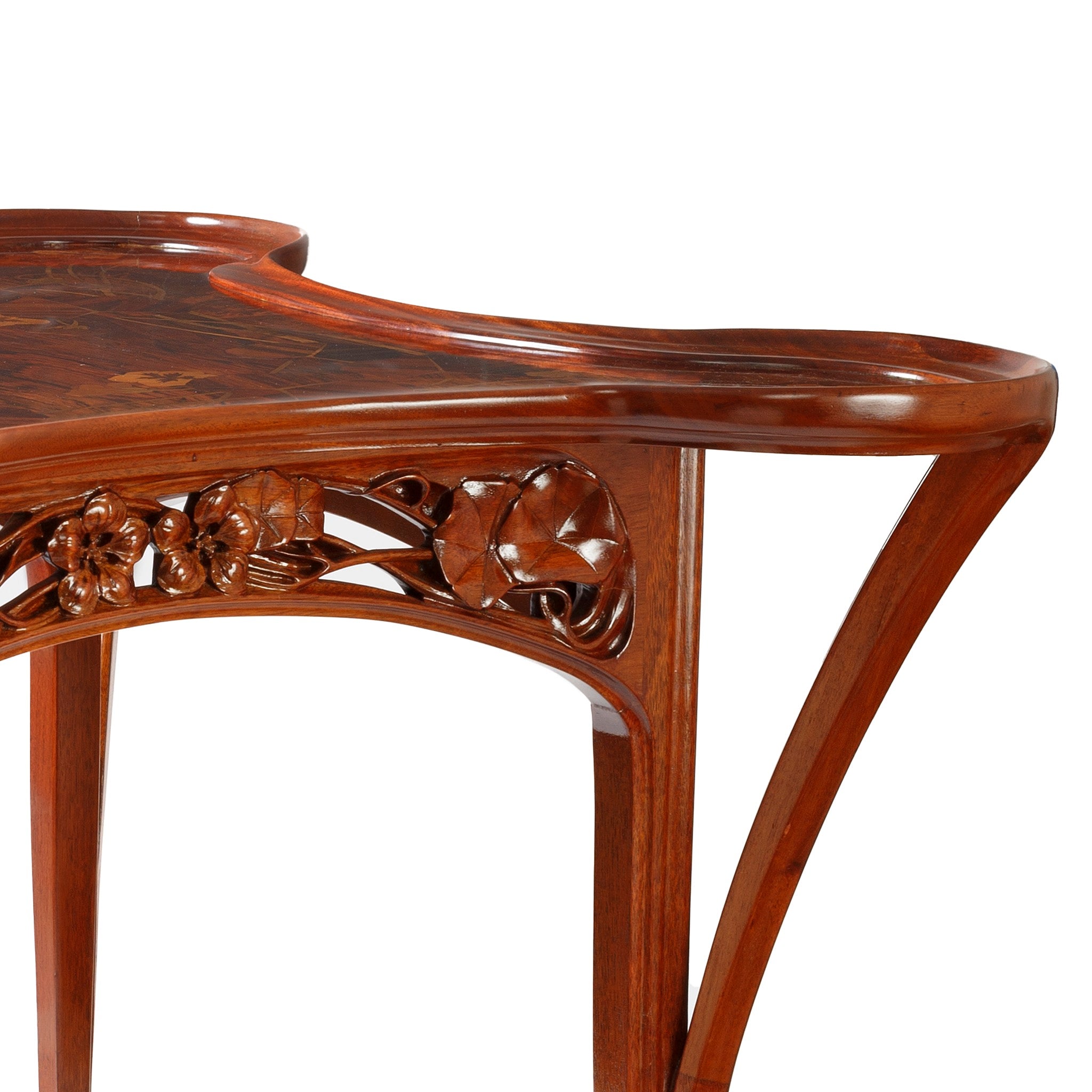 Camille Gauthier Capucines Games Table - Elegant Wooden Card Table for Poker, Board Games & Family Game Nights - Perfect for Living Rooms, Game Rooms & Entertaining Guests
