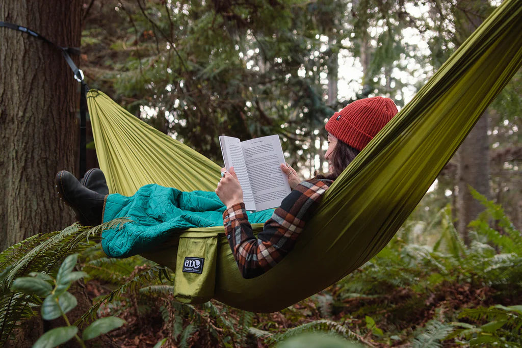 Eno TravelNest Hammock with Heavy-Duty Straps - Portable Camping & Backpacking Gear for Outdoor Adventures